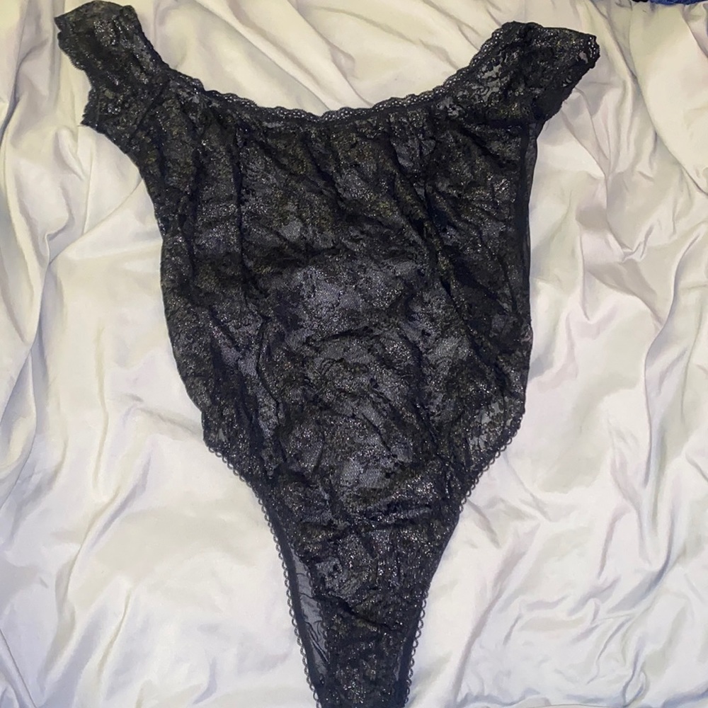 Shine Lace Teddy/Bodysuit from Victoria’s Secret